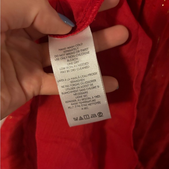 Anthropologie Allene Shimmer Maxi Dress Size L - Picture 8 of 11